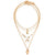 AlphaGal 2019New Multilayer Crystal Shell Moon Pendant Necklaces For Women Vintage Charm Choker Necklace Statement Party Jewelry Gift