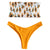 2018 Strapless Smocked Bikini Set Shirred Sunflower Swimwear Bandeau Brazilian Bikini Set Top Bottoms Women Swimsuits