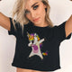 2018 Summer Women T-shirt FRIENDS Letter Harajuku Print Black Tees Women Short Sleeve O-Neck Crop Top Shirt Camiseta Feminina