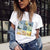 2018 Summer Women T-shirt VOGUE Letter Printed Tshirts Casual Tops Tee Harajuku Vintage White Shirt Woman Clothing Female