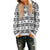 2018 Women Christmas Zipper Coat Sweatshirt Winter Warm Christmas Hoodies Fashion Female Snowflake Print Moletom Pullover WS&&D