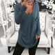 2019 Autumn Deep V-neck Tshirt Women Oversized t Shirt Female Loose Tee Shirt Femme Long Sleeve Long T-shirt For Women 3XL