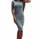 2019 Autumn Hot Slim Bodycon Dress Women Solid Color Chic Party Dresses Casual Sleep Wear Inside Wear Vestidos Pencil Dress