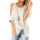 2019 Autumn T Shirt Femme T Shirt For Women Casual O-Neck Black Top Tee Shirt Female Sleeveless Striped T-shirt Woman Tshirt Top