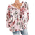 2019 Autumn T Shirt Femme T Shirt For Women V-Neck White Top Tee Shirt Female Long Sleeve Print T-shirt Woman Tshirt Top