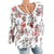2019 Autumn T Shirt Femme T Shirt For Women V-Neck White Top Tee Shirt Female Long Sleeve Print T-shirt Woman Tshirt Top
