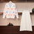 2019 Autumn Winter Womans V-necked Cardigan Knitted Coat + High-waisted Skirt Two Piece Girl Ladies Skirts Set Outfits