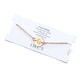 2019 Bracelets for Women Gold Color Letter Bracelet Simple Adjustable Bracelet Fashionable Jewelry Party for Gifts