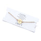 2019 Bracelets for Women Gold Color Letter Bracelet Simple Adjustable Bracelet Fashionable Jewelry Party for Gifts