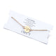 2019 Bracelets for Women Gold Color Letter Bracelet Simple Adjustable Bracelet Fashionable Jewelry Party for Gifts