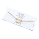 2019 Bracelets for Women Gold Color Letter Bracelet Simple Adjustable Bracelet Fashionable Jewelry Party for Gifts