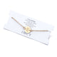 2019 Bracelets for Women Gold Color Letter Bracelet Simple Adjustable Bracelet Fashionable Jewelry Party for Gifts