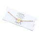 2019 Bracelets for Women Gold Color Letter Bracelet Simple Adjustable Bracelet Fashionable Jewelry Party for Gifts