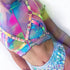 2019 Clear PVC Holographic Choker Straps Belt Tank Tops Women Sexy Harness Hollow Out Body Bondage Festival Rave Crop Top