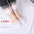 2019 Elastic Socks Crystal Glass Silk Ultrathin Lace Literary Sale 5 Pairs Summer Transparent Short Socks