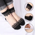 2019 Elastic Socks Crystal Glass Silk Ultrathin Lace Literary Sale 5 Pairs Summer Transparent Short Socks