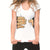 2019 Fashion Cool Print Women's White Cotton T-shirt Women's Summer Casual T-shirt Women's Top Short Sleeve Tops & Tees Couple