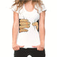 2019 Fashion Cool Print Women's White Cotton T-shirt Women's Summer Casual T-shirt Women's Top Short Sleeve Tops & Tees Couple