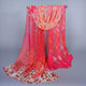 2019 NEW Scarves For Women Chiffon Printed Girls Bandana Sunscreen Beach Shawl Ladies Long Soft Elegant Country Style Wrap Scarf