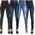 2019 New Arrival Wholesale Woman Denim Pencil Pants Stretch Jeans High Waist Pants Women High Waist Jeans