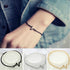 2019 New Arrivals Korean Fashion Hot Simple Waves ECG Heart Rate Lightning Bracelets For Women & Men Jewelry Summer Style Beach