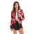 2019 New Autumn Vertical Stripes Zippers Jacket Women Long Sleeve Bomber Jackets Famale Short Biker Jackets Coat Outwear