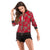 2019 New Autumn Vertical Stripes Zippers Jacket Women Long Sleeve Bomber Jackets Famale Short Biker Jackets Coat Outwear