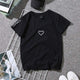 2019 New Harajuku Love Printed Women T-shirts Casual Tee Tops Summer Short Sleeve Female T shirt for Women Clothing