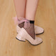 2019 New High Quality Casual Women Ruffle Fishnet Ankle High Mesh Lace Fish Net Short Funny Harajuku Thin Star Bow Kawaii Socks