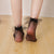 2019 New High Quality Casual Women Ruffle Fishnet Ankle High Mesh Lace Fish Net Short Funny Harajuku Thin Star Bow Kawaii Socks