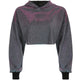 2019 New Hooded Hoodies Women Sexy Laser Jacket Sparkling Sweatshirt Long Sleeve Crop Tops Lady Loose Casual Tops