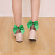 2019 New Hot High Quality Casual Women Ruffle Fishnet Ankle High Mesh Lace Fish Net Short Funny Thin Harajuku Bow Kawaii Socks
