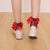 2019 New Hot High Quality Casual Women Ruffle Fishnet Ankle High Mesh Lace Fish Net Short Funny Thin Harajuku Bow Kawaii Socks