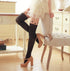 2019 New Hot Mini Women Girls Fashion Spring Summer Opaque Over Knee Thigh High Elastic Sexy Stockings Black/White Colors