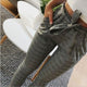 2019 New Striped OL chiffon high waist harem pants women stringyselvedge summer style casual pants female trousers