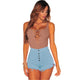 2019 New The Best Selling Short Women Hole Destroyed Ripped High Waist Jeans Denim Shorts Hot Vadim K90