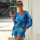 2019 New Women Boho Jumpsuit Summer Half Sleeve Mini Playsuit High Quality Casual V Neck Shorts Jumpsuit Romper Holiday Beach