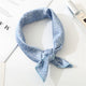 2019 New Women Scarf 50*50cm Spring Autumn Dot Point Small Square Scarves Female Headband Wrist Wrap Square Head Scarves
