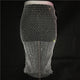 2019 Shiny Rhinestones Mesh Bodycon Skirt Women Sexy Fishnet Hollow Out See Through Skirts Fashion Night Club Party Mini Skirts