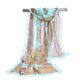 2019 Summer Cashew Flowers Printed Chiffon Scarves Women Boho Beach Shawl Girls Elegant Ladies Casual Long Soft Wrap Scarf