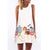 2019 Summer Mini Dress Women Cow Letter Print Sundress Clothing Sleeveless Boho Short Beach Dress Casual Shift Dresses Vestido