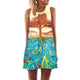 2019 Summer Mini Dress Women Cow Letter Print Sundress Clothing Sleeveless Boho Short Beach Dress Casual Shift Dresses Vestido
