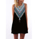 2019 Summer Mini Dress Women Cow Letter Print Sundress Clothing Sleeveless Boho Short Beach Dress Casual Shift Dresses Vestido