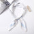 2019 Summer New Square Silk Feel Satin Scarf Women Skinny Retro Head Neck Small Vintage Hair Tie Band Love Pattern Gift For Girl
