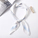 2019 Summer New Square Silk Feel Satin Scarf Women Skinny Retro Head Neck Small Vintage Hair Tie Band Love Pattern Gift For Girl