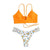 2019 Summer WWomen's Bikini Cut Flower Two Piece Swimsuit Pushups Swimwear Beachwear maillot de bain femme biquini bikinis