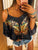 2019 Summer Women Vacation Holiday Leisure Floral Sexy Top Female Stylish Basic Shirt Cold Shoulder Butterfly Print Blouse