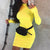 2019 Winter Solid Dress Women Sexy Night Club Bodycon Turtleneck Warm Solid Color Dress Tight buttocks Mini Dress Size S-XL