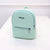 2019 Women Backapck PU Pinkycolor Leisure Nylon Outdoor Travel Backpack Female Bag High-capacity Student Soft Schoolbag
