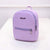 2019 Women Backapck PU Pinkycolor Leisure Nylon Outdoor Travel Backpack Female Bag High-capacity Student Soft Schoolbag